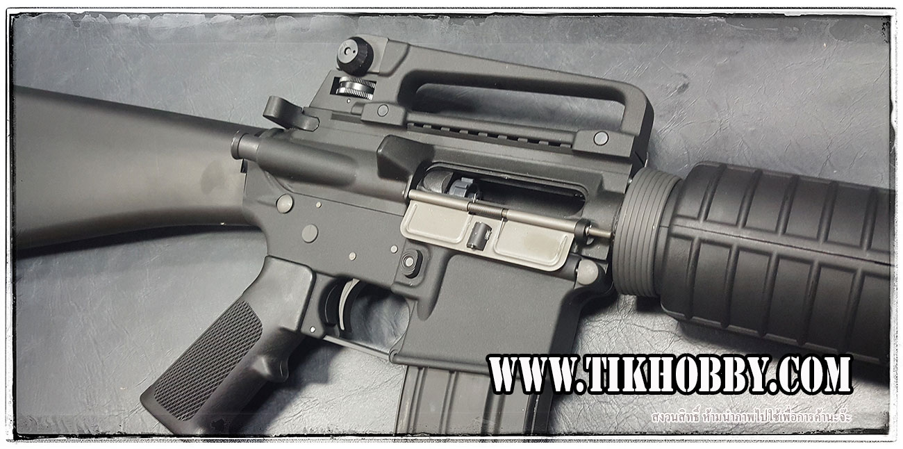 ปืนระบบแก๊สโบลว์แบ็ค M16A3 WE ไม่ยิงลาย เอาไปสร้างลายกันเองน๊า