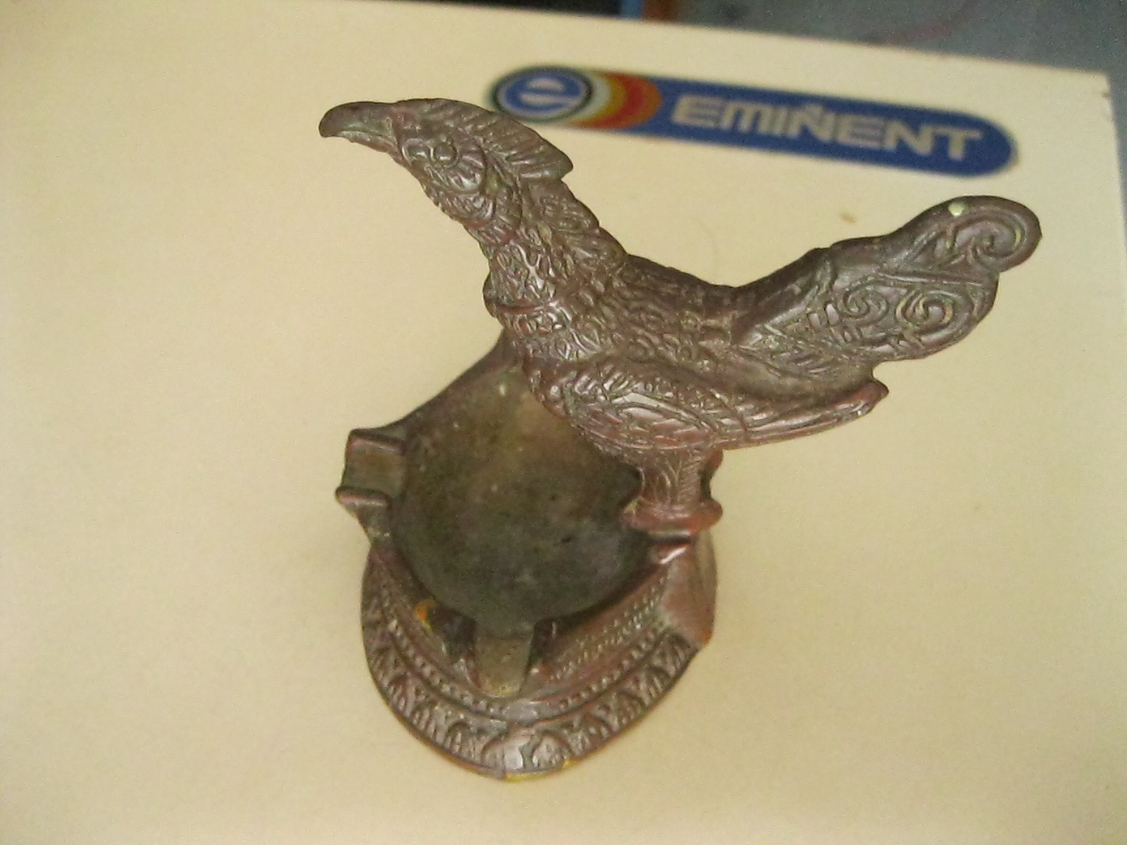 รูปหล่อหงษ์ เนื้อทองแดง ที่เขี่ยบุหรี่ (4117)