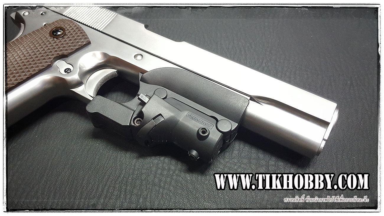 เลเซอร์แดงติดโกร่งไกสำหรับปืน M1911