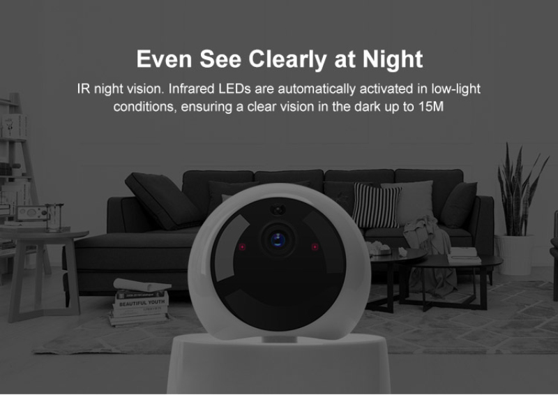 SONOFF GK-200MP2-B กล้องวงจรปิด 1080P (ใช้กับแอพ eWeLink)