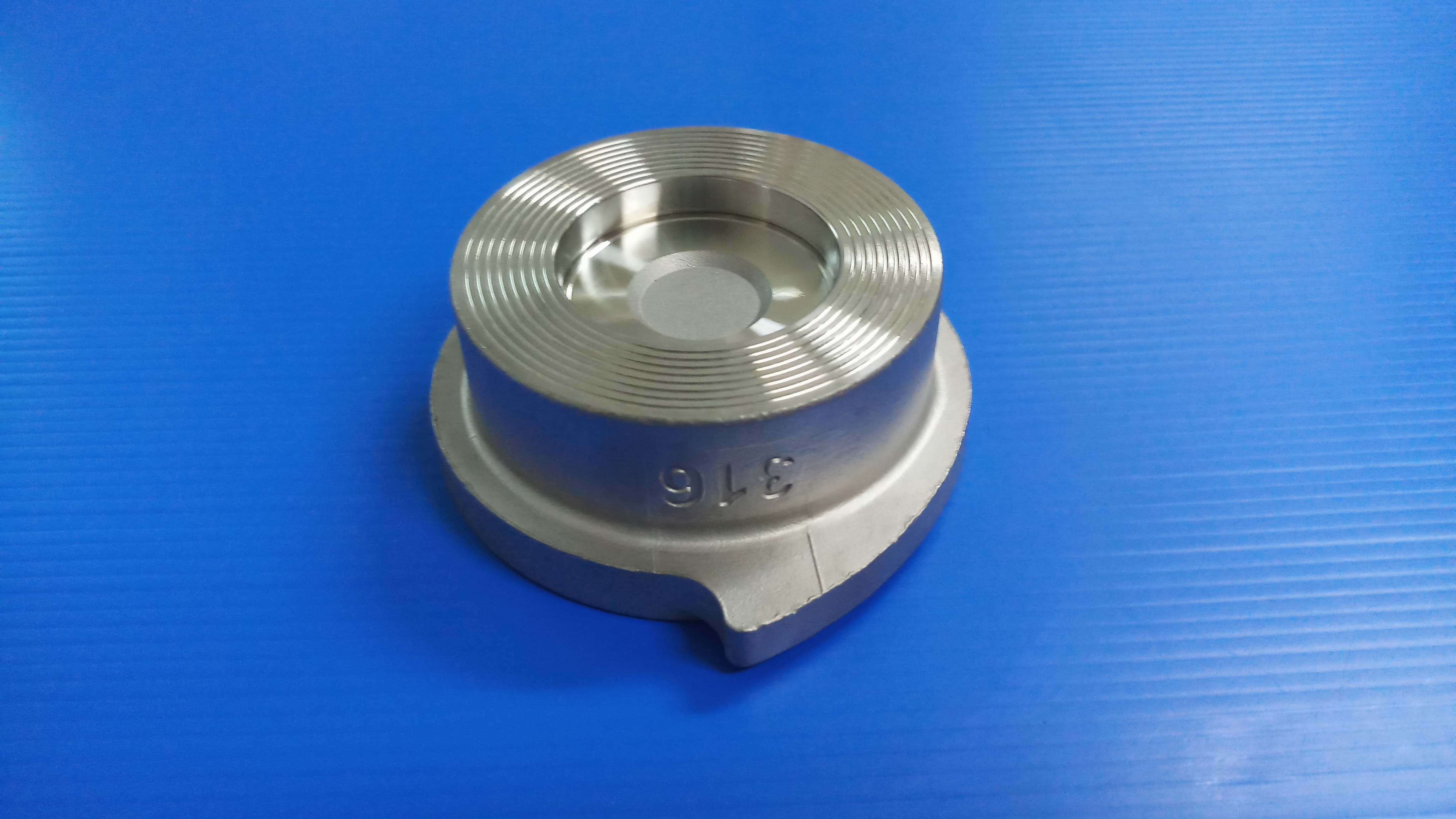 เวเฟอร์เช็ควาล์ว สแตนเลส 316 ขนาด 1 นิ้ว Wafer Check Valve SS316/CF8M DN25