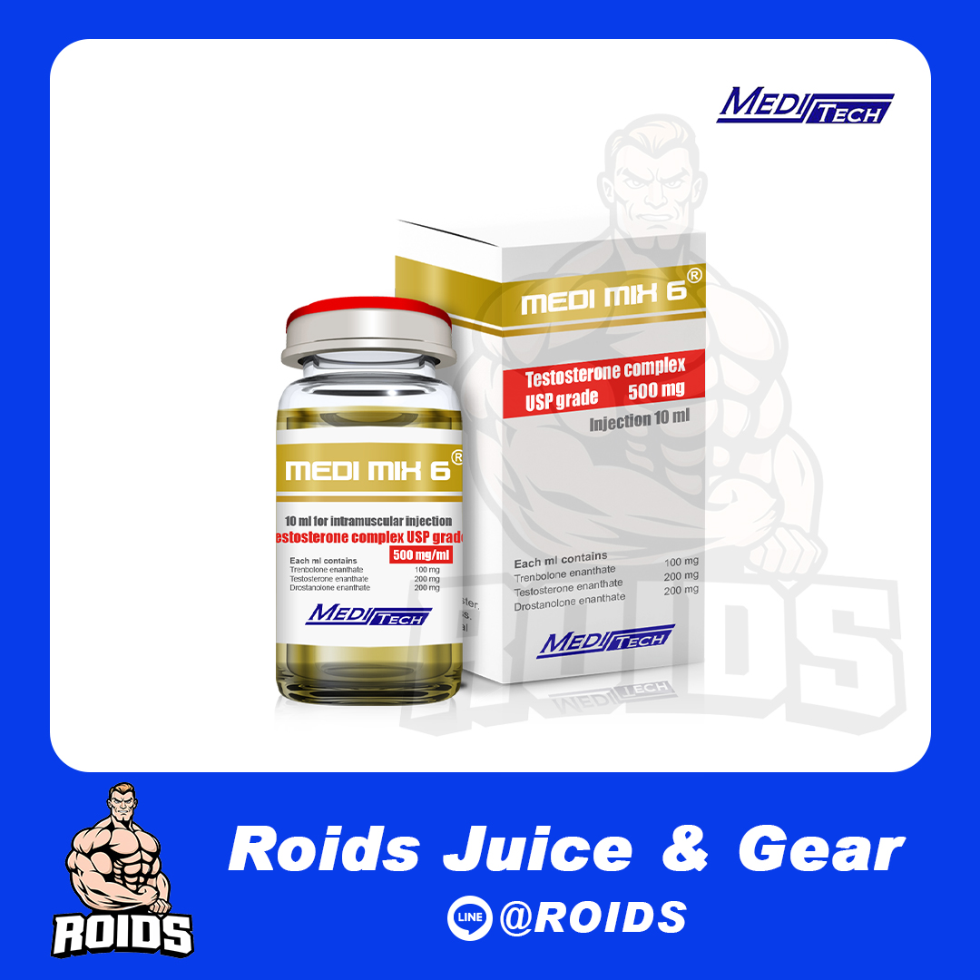 MEDI MIX 6 TESTOSTERONE COMPLEX USP GRADE 500 mg