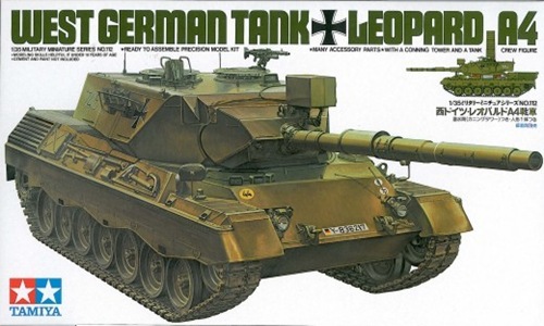 รถถัง WEST GERMAN LEOPARD A4 (1/35) Tamiya (TA35112 )