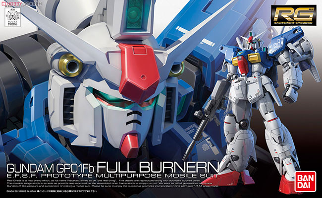 RX-78GP01Fb Gundam GP01Fb Full Burnern (RG) สเกล 1/144 แท้จากญี่ปุ่น