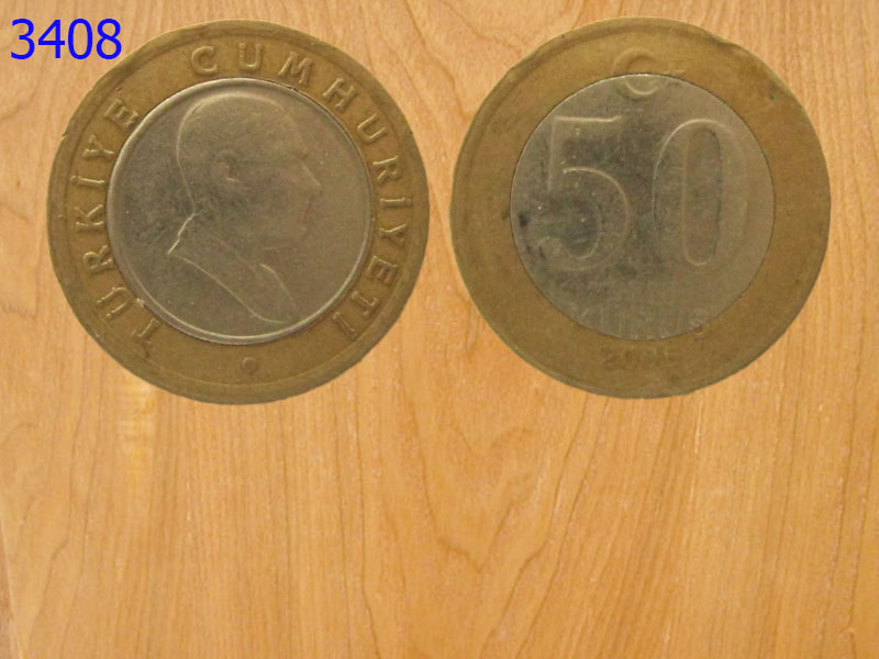 เหรียญต่างประเทศ เหรียญสะสม 2สี ปี 2005 (3408)