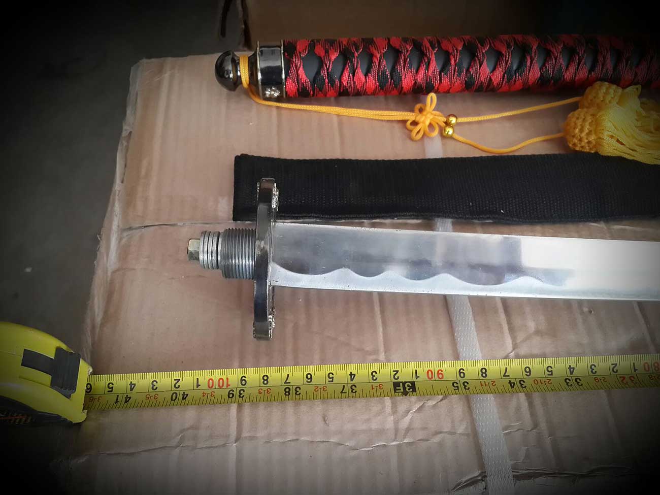 ดาบซามูไร ไม่เปิดคม Jr-101