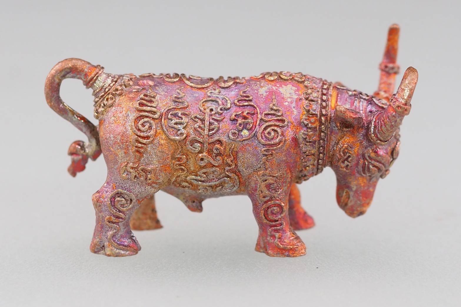 มหิงสาโภคทรัพย์ เนื้อทองแดง หลวงพ่อสนั่น สุนันโท วัดกลางราชครูธาราม อ.วิเศษชัยชาญ จ.อ่างทอง