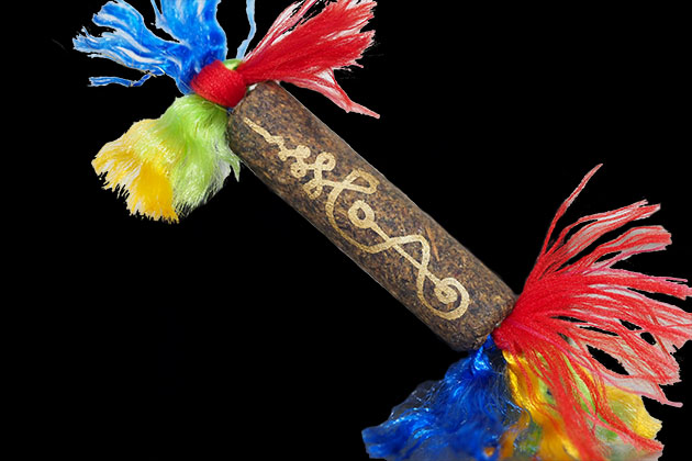 ตะกรุดโภคทรัพย์ มวลสารพุทธคุณเนื้อไม้มงคล (1.5นิ้ว) หลวงพ่อเงิน วัดบ้านอ้อ จ.นครราชสีมา