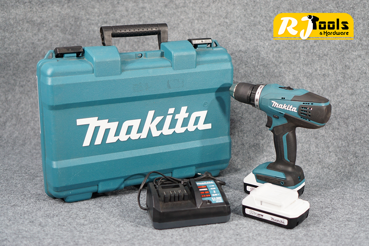 สว่านไร้สาย Makita DF457DWE 18V (SET) พร้อมแบตเตอรี่ 2 ก้อน (ของแท้)