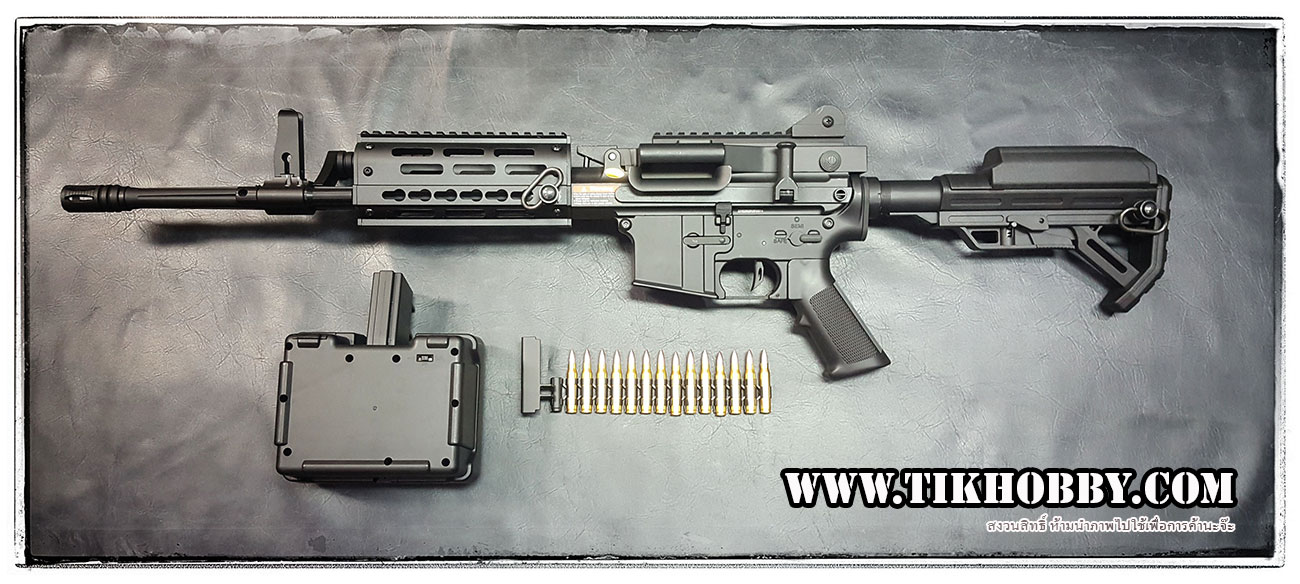 ปืนอัดลมไฟฟ้า MCR FightLite 16.25" บอดี้เหล็ก จาก Golden Eagle(MC6670)