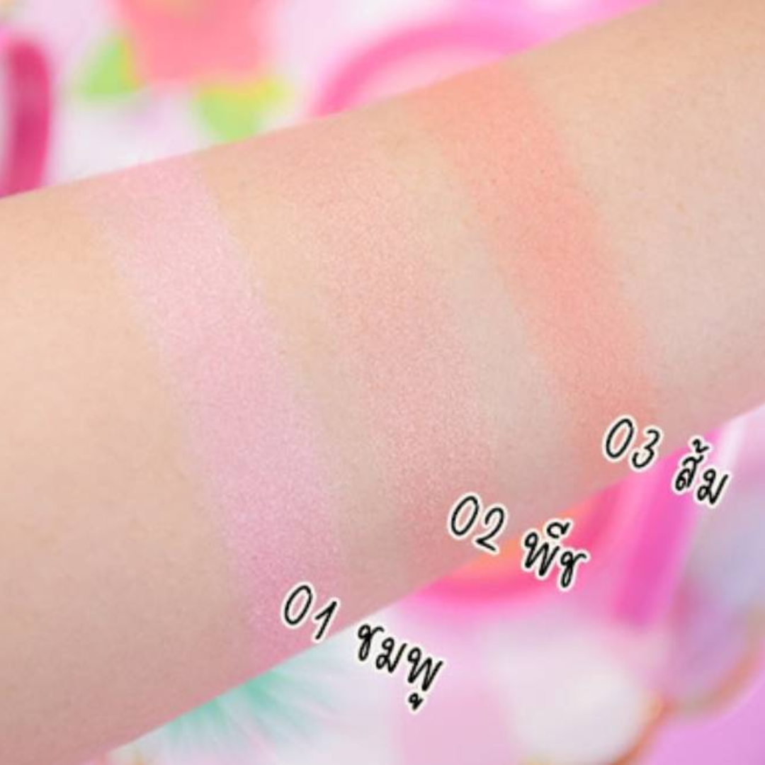 Mistine Fairy Dolly Flamingo Blusher 3g.