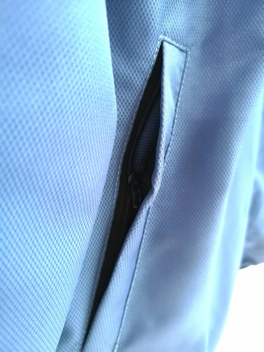 Reflex Sport Jacket 6408 เสื้อแจ็คเก็ตสีฟ้าติดเทปสะท้อนแสงสไตล์สปอร์ต