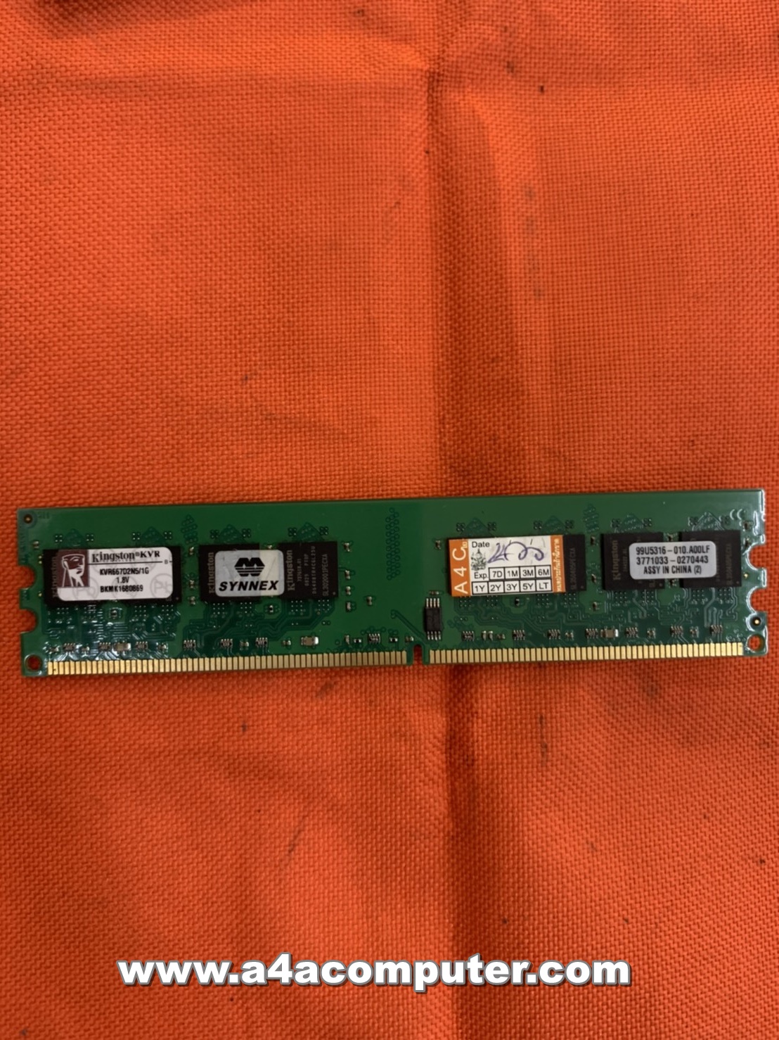 แรม Kingston DDR2 1GB 667