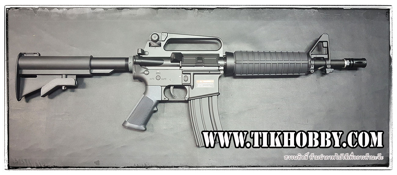 E&C 326 S2 CyberGun ปืนอัดลมไฟฟ้า M733 Commando ที่สายเวียดนามควรจะเก็บ