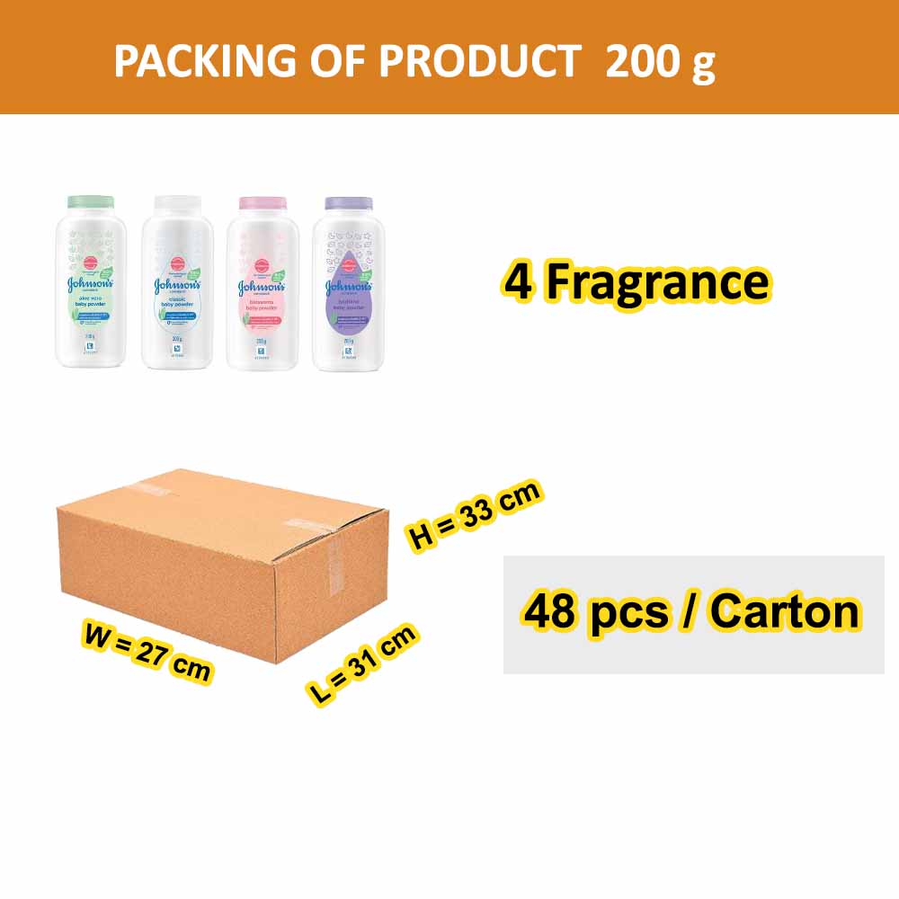 Baby powder johnson & johnson size 100 g