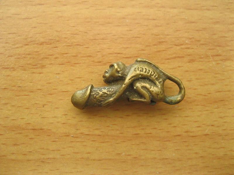 ลิงขี่ปลัดขิก หลวงปู่เส็ง วัดบางนา (รหัส2114)