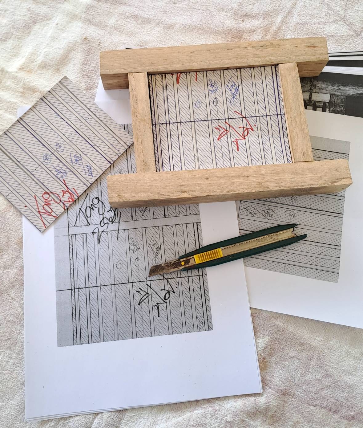 ฟืม ทอเสื่อ