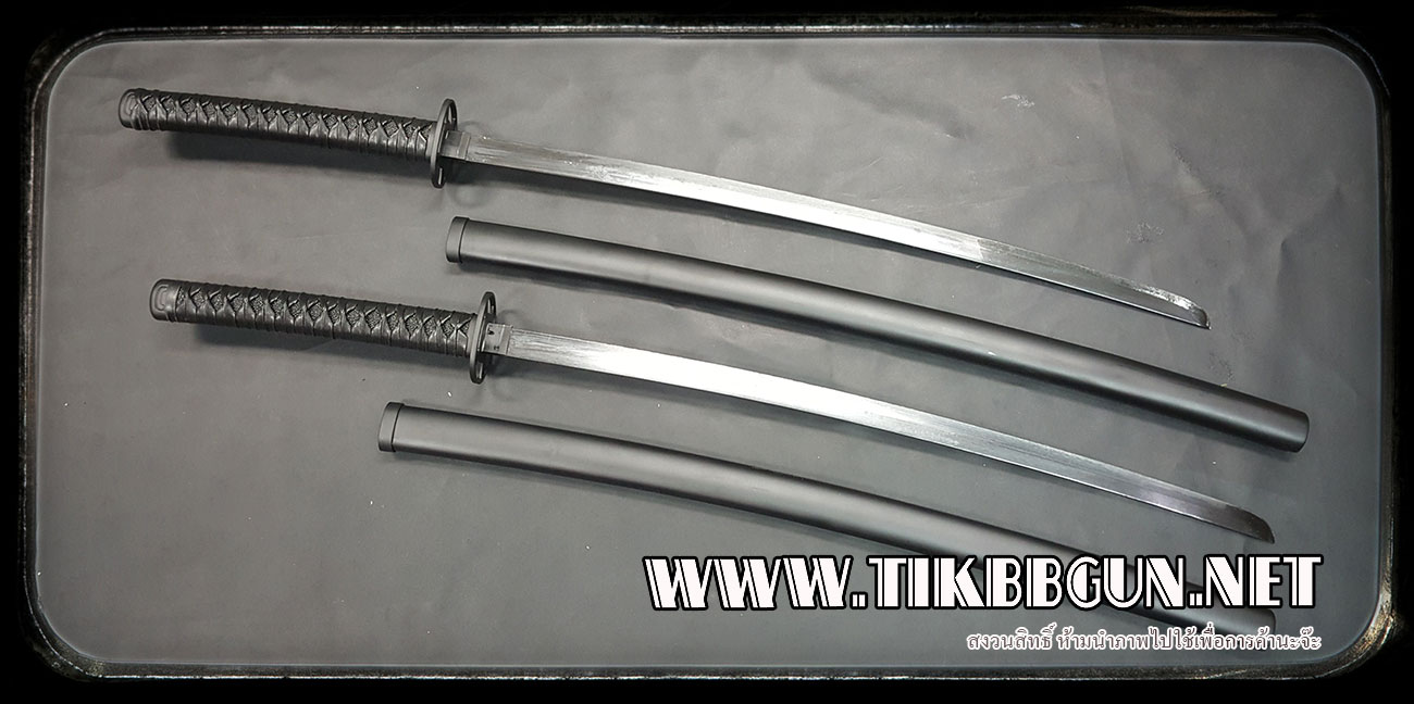 ดาบคู่ เดทพลู ใบเหล็ก ไม่คม