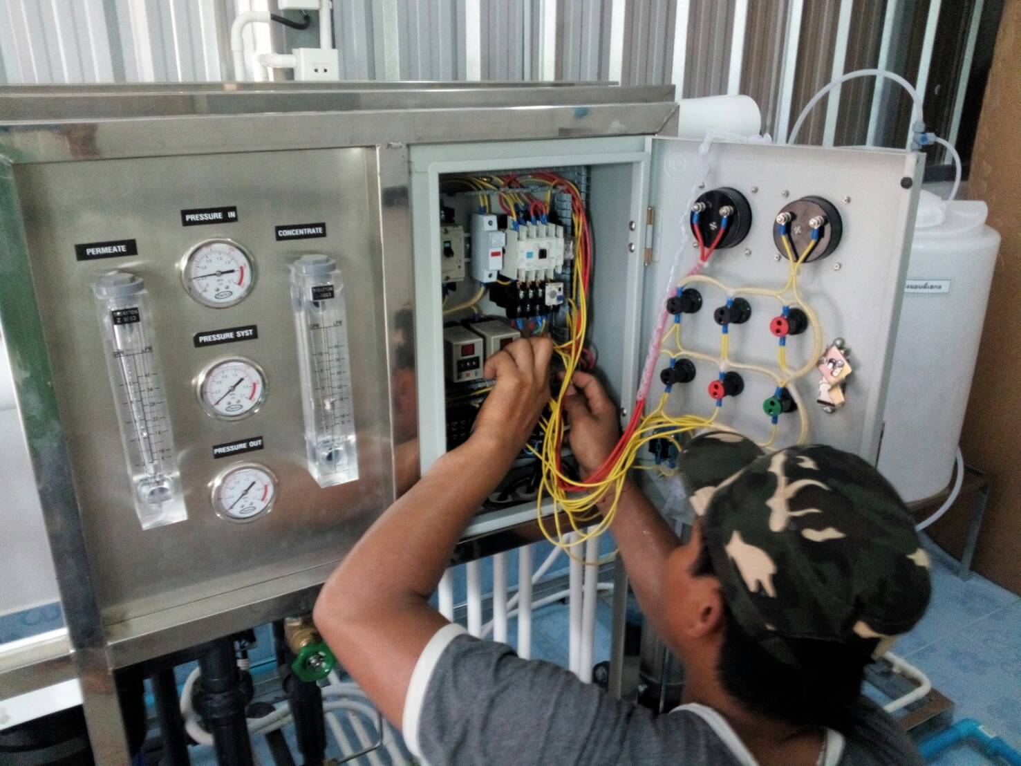 รับติดตั้งโรงงานผลิตน้ำดื่มRO36คิว