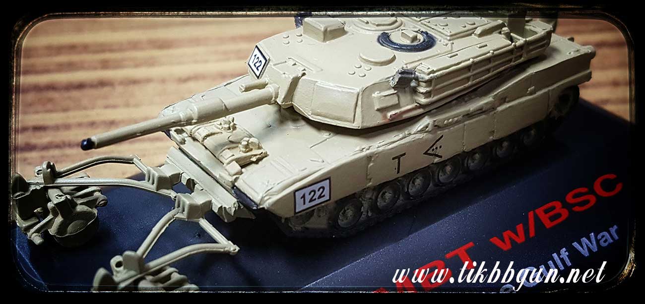 รถถัง M1A1 สเกลจิ๋ว