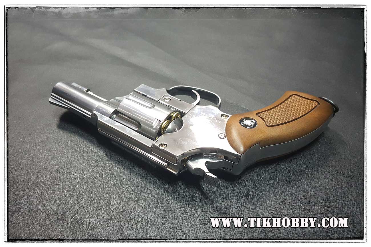 ปืนลูกโม่ Wingun731 Silver ขนาด2.5นิ้ว ไม่ยิงลาย ราคาปกติ