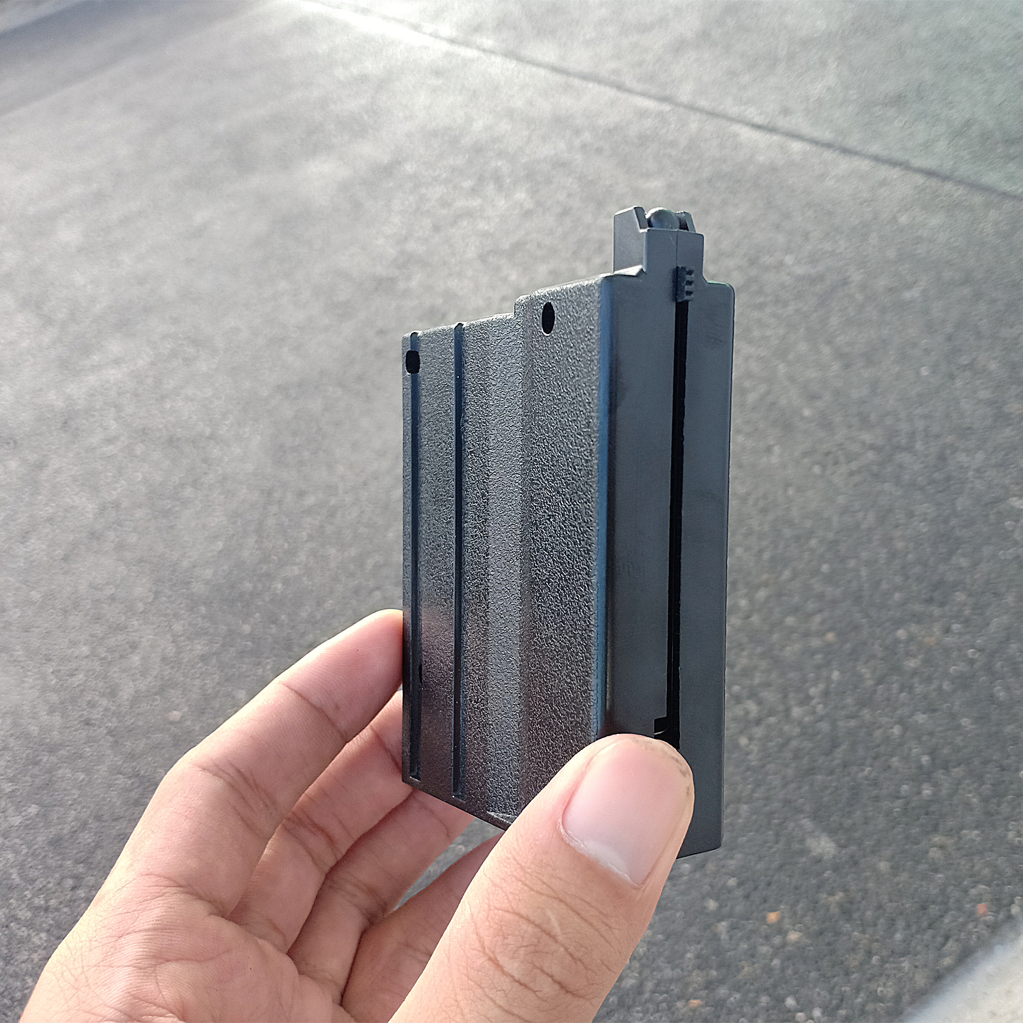 ปืนของเล่น ปืนอัดลม ทรงบาร์เลต สีดำ ขนาดยาว 90cm