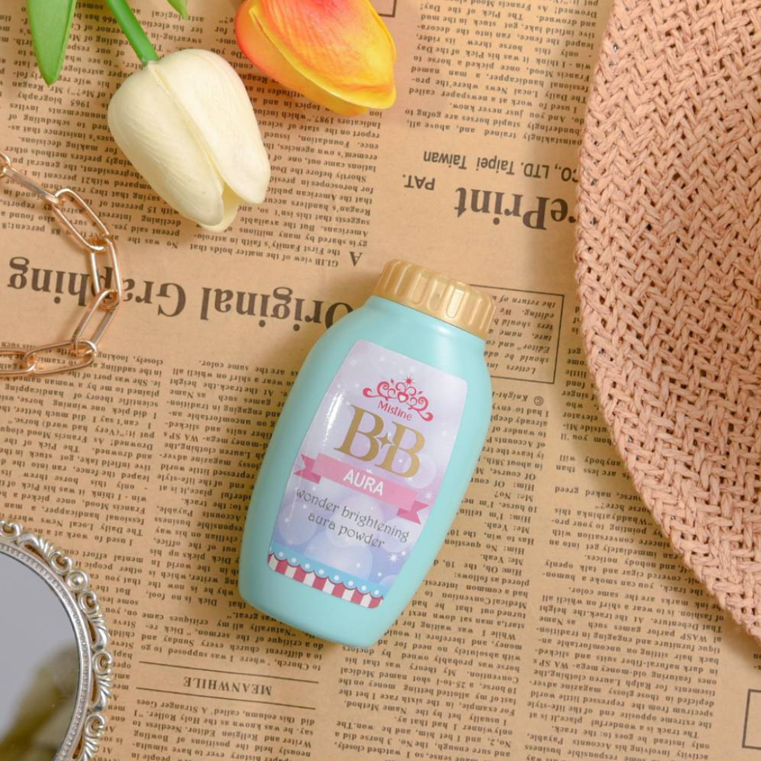 Mistine BB Wonder Brightening Aura Powper 50 g.