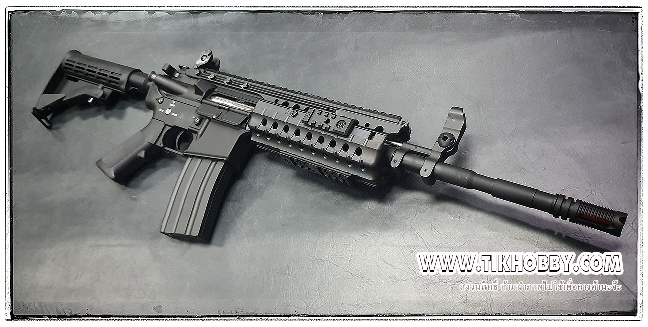 ปืนไฟฟ้ารุ่น M4System บอดี้เหล็ก จาก Double Bell DB033 (ไม่รวมแบต)