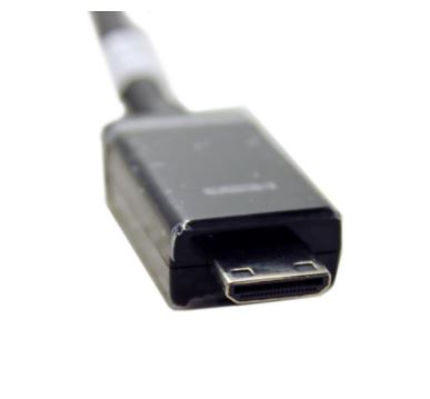 Dell Mini HDMI To HDMI Video Adapter Cable อะไหล่ ใหม่ แท้ ตรงรุ่น รับประกันศูนย์ Dell Thailand ราคาพิเศษ