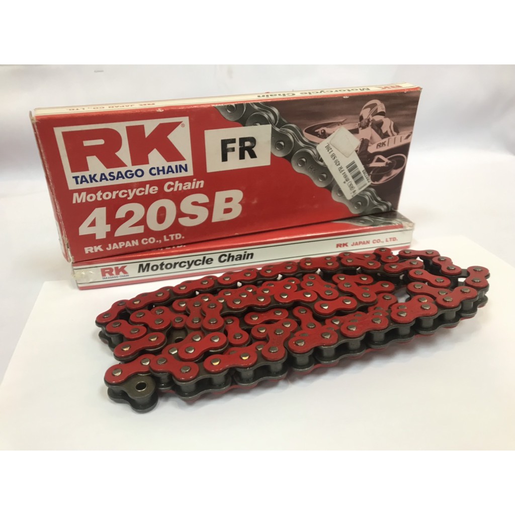 โซ่ RK 420-120 โซ่Rk โซ่ สเตอร์ อุปกรณ์แต่งรถ อะไหล่แต่งรถ อะไหล่มอเตอร์ไซค์ มอเตอร์ไซค์ แต่งรถมอเตอร์ไซค์ โซ่ ของแต่ง