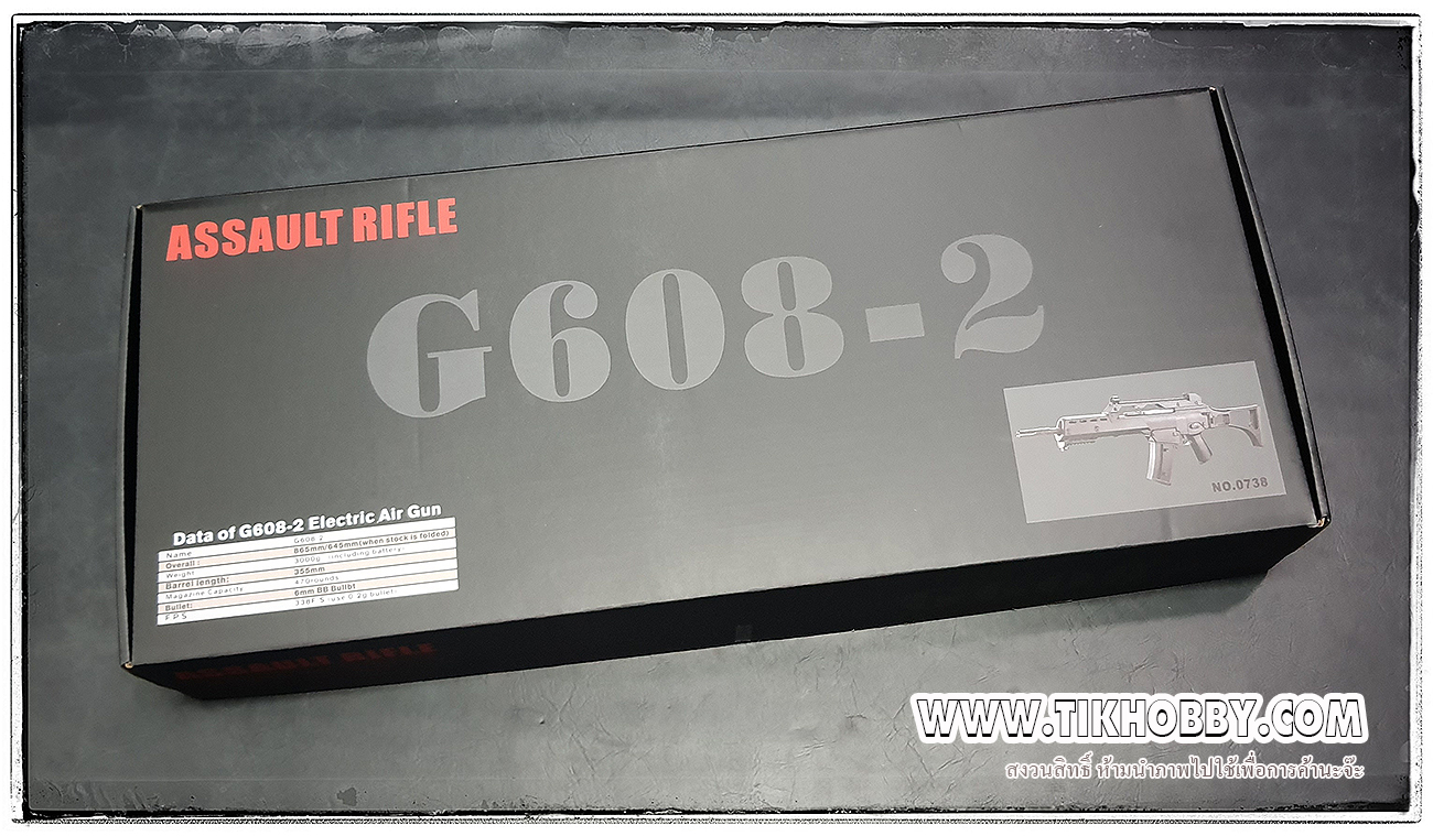 ปืนอัดลมไฟฟ้า G36K จาก Jg (จินกง) (jg0738)