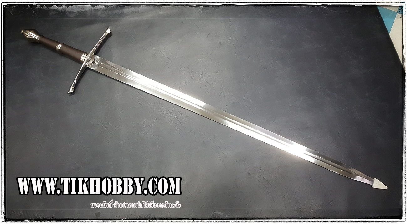 ดาบของอารากอร์น จาก The Lord of the Ring สำหรับแขวนผนัง (รุ่นไม่มีปลอกดาบ) งานเกรดB