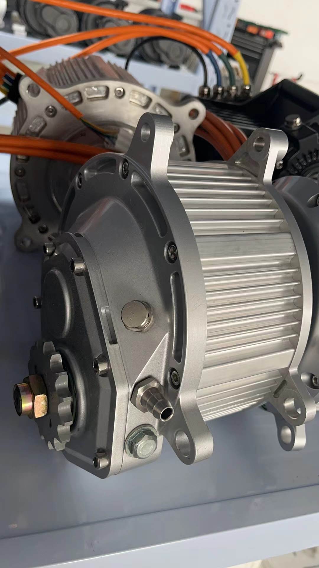 Tingtong motor MG160B 3Kw Surron motor with reduction gear.