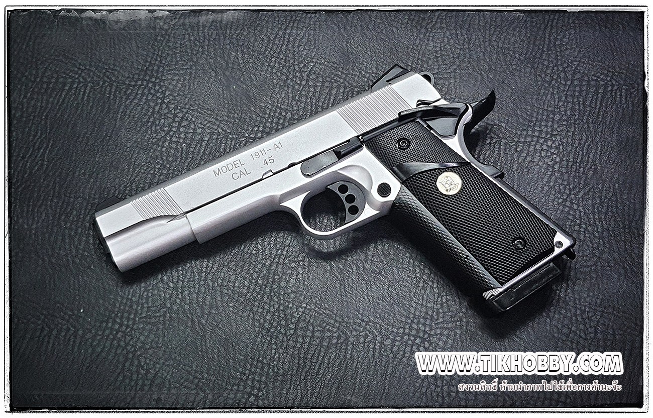 ปืนBB R27 SpringField Silver 1911 จากค่าย Army