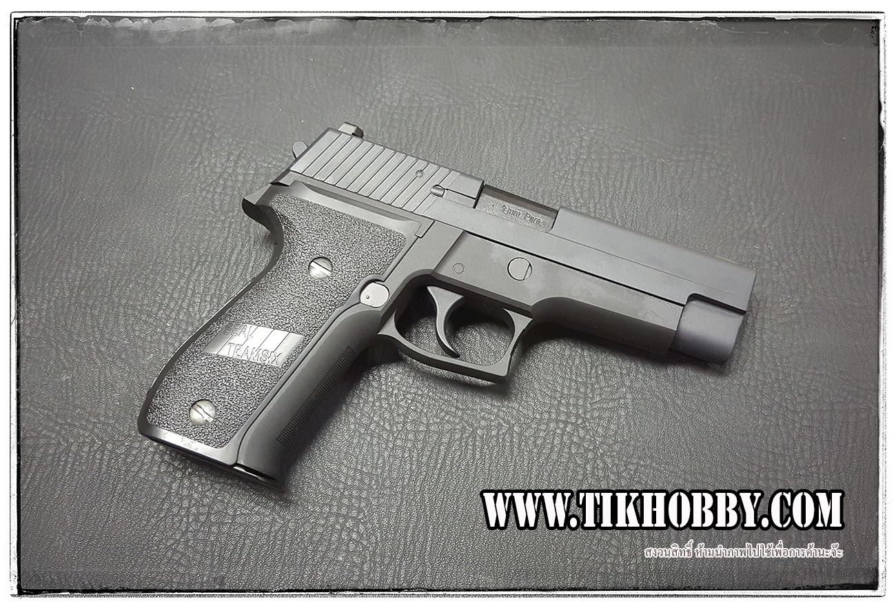 ปืนระบบแก๊สรุ่น SIG226 Type B ของ WE สไลด์เหล็ก