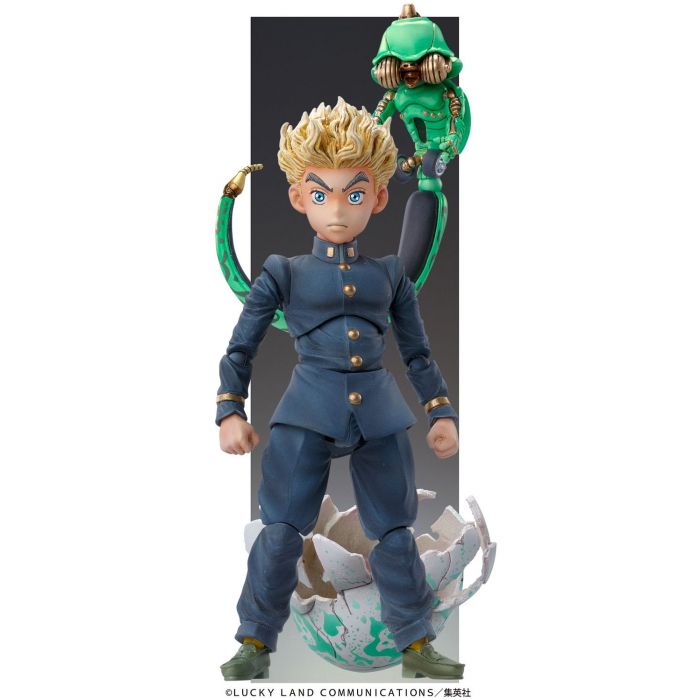 SUPERSUPER ACTION STATUE: KOICHI HIROSE & EC (ACT1) (JOJO'S BIZARRE ADVENTURE PART 4) by Medicos