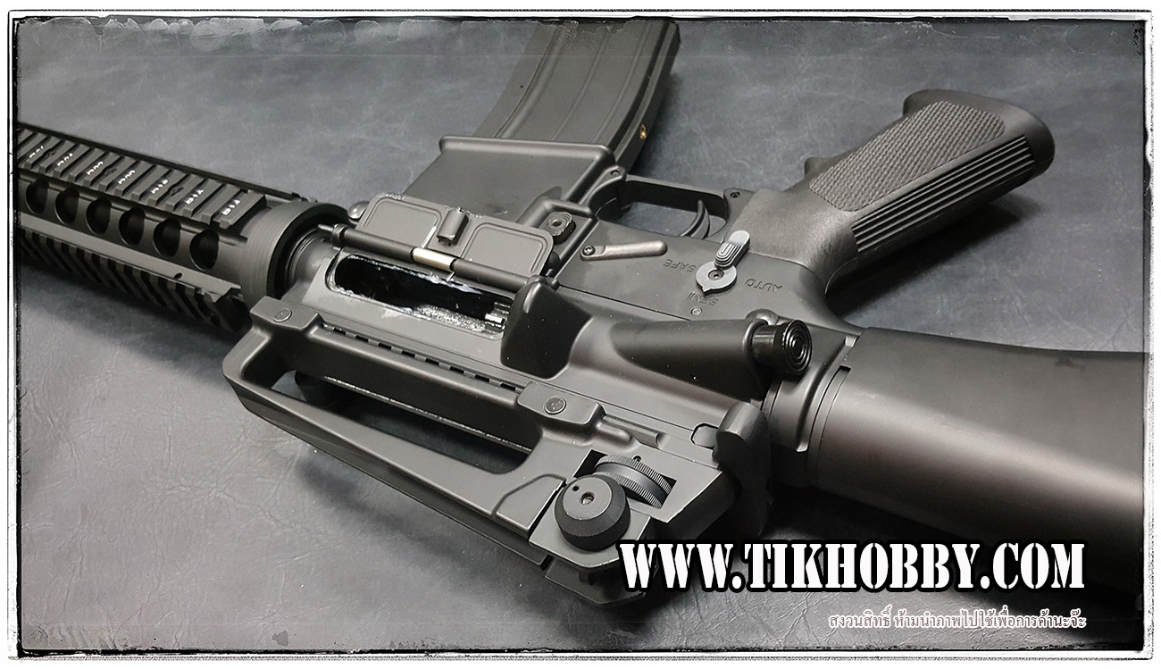 ปืนระบบแก๊สโบลว์แบ็ค M16A4 บอดี้เหล็ก จาก Golden Eagle MC6620M (แม๊กเป็นแบบ P-Mag)