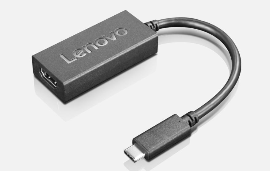 Lenovo USB-C to HDMI 2.0b Adapter แท้ CABLE_BO USB-C to HDMI 2.0b Adapter แท้ รับประกันกับศูนย์ Lenovo 1 ปี ลดราคาพิเศษ