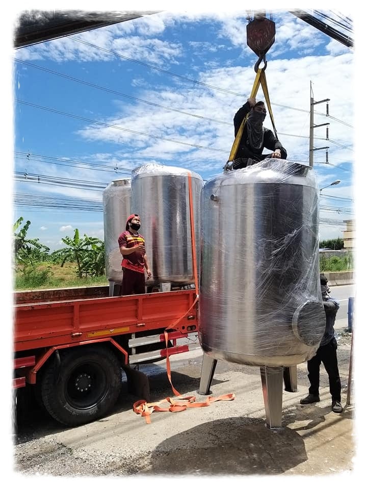 ถังกรองสแตนเลส48นิ้วหนา6มม