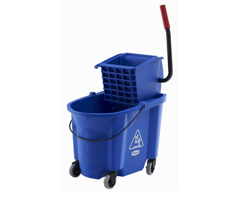 TRUST - ถังม็อบถูพื้น (Mopping Cart Side Press Set - 33L)