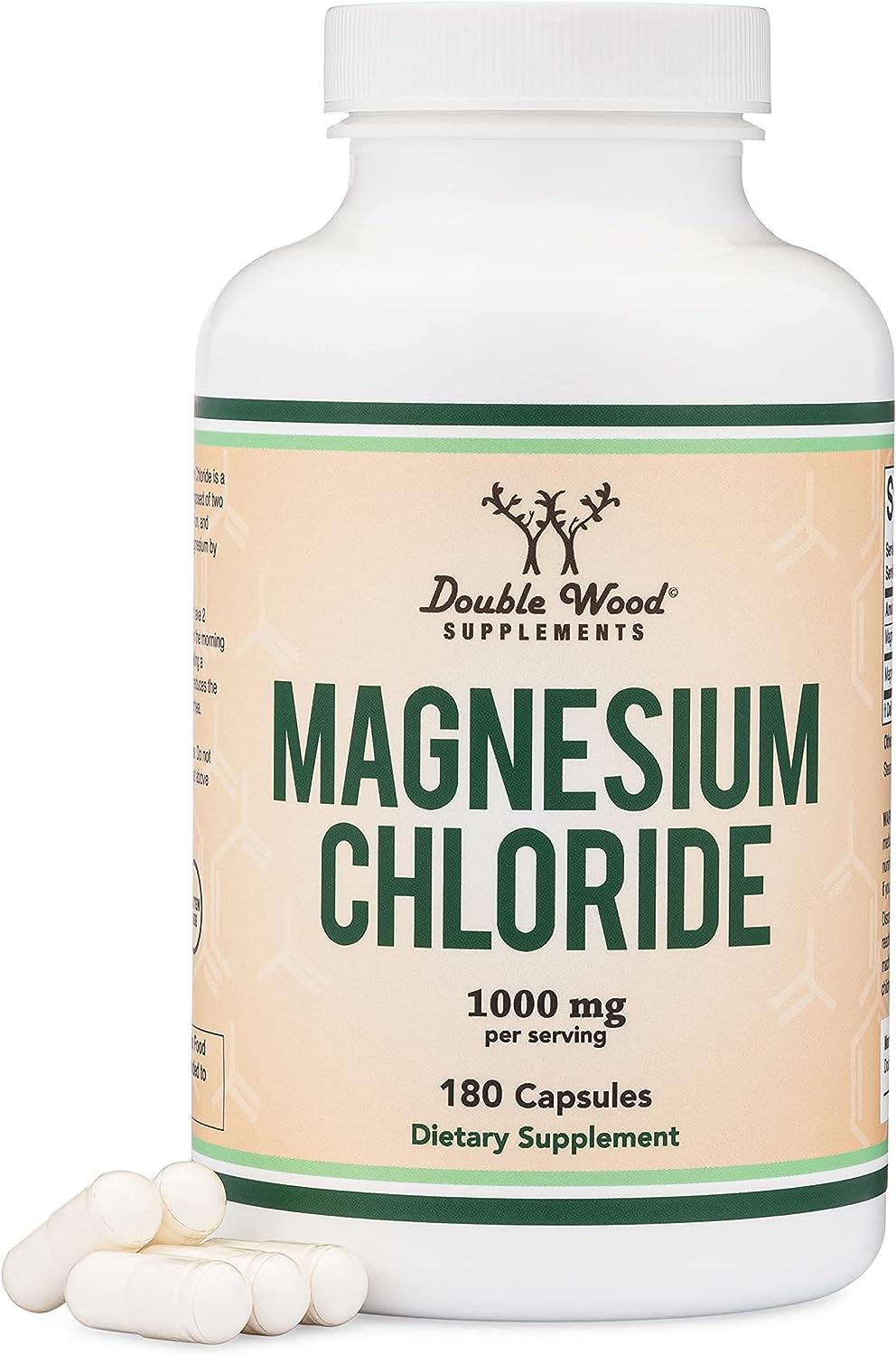 Double Wood Magnesium Chloride 1000 mg 180 caps