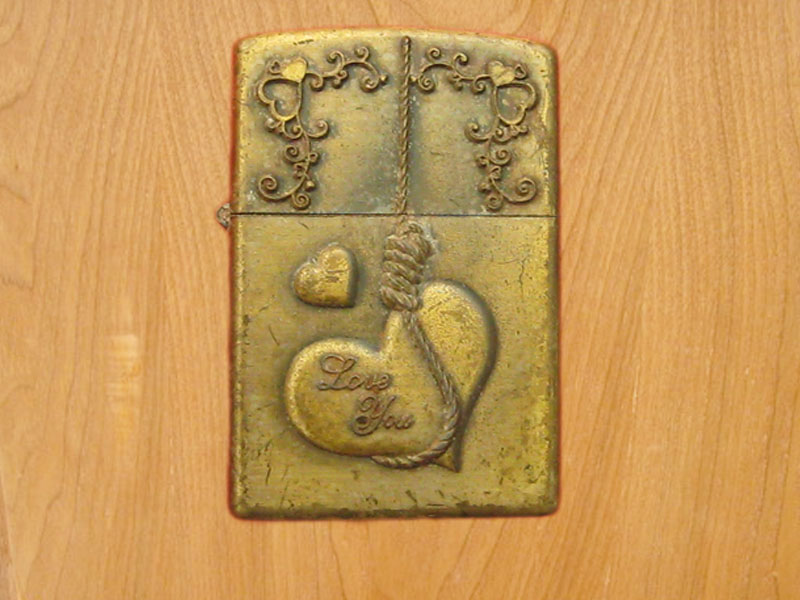 ไฟแช็ค NGLIANG SINCE 2011 B ทองเหลือง (4601)