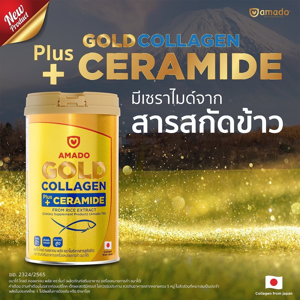 AMADO Gold Collagen รีวิว