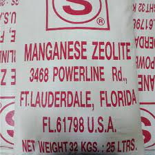 สารกรองน้ำแมงกานิสManganese Zeolite STAR USA 25 ลิตร