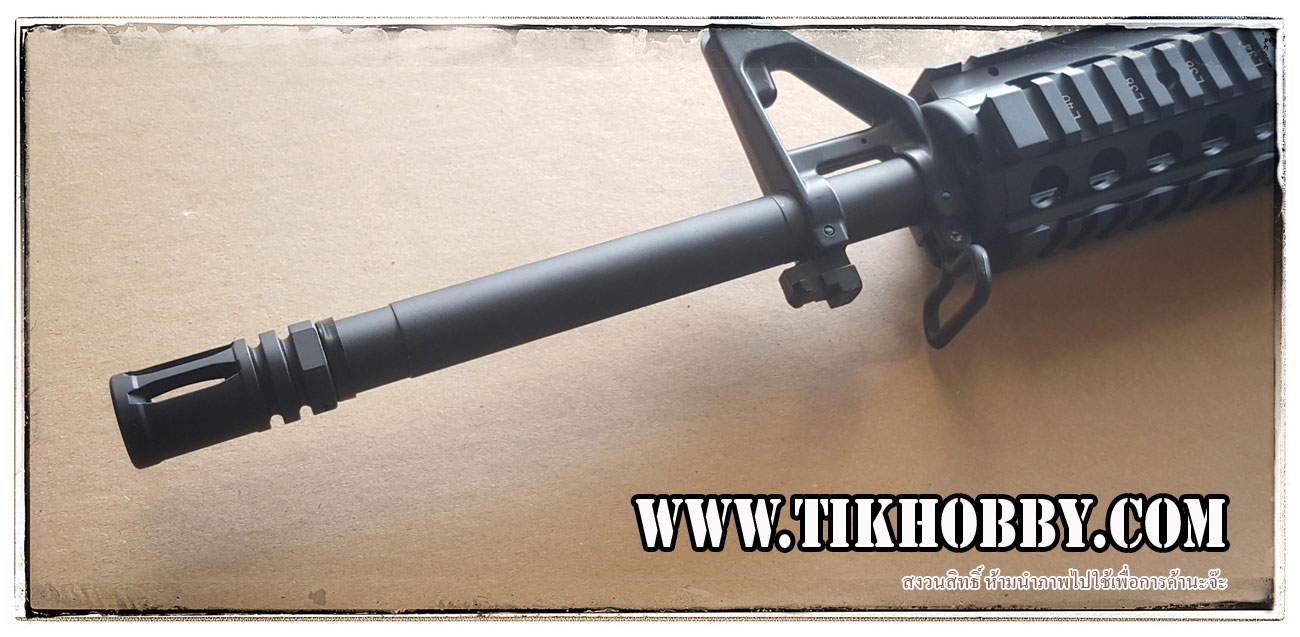 ปืนอัดลมไฟฟ้ารุ่น M16A4 บอดี้ABS เฟืองเหล็ก +แบต+ชาจน์ Golden Eagle หรือจินกง 6620