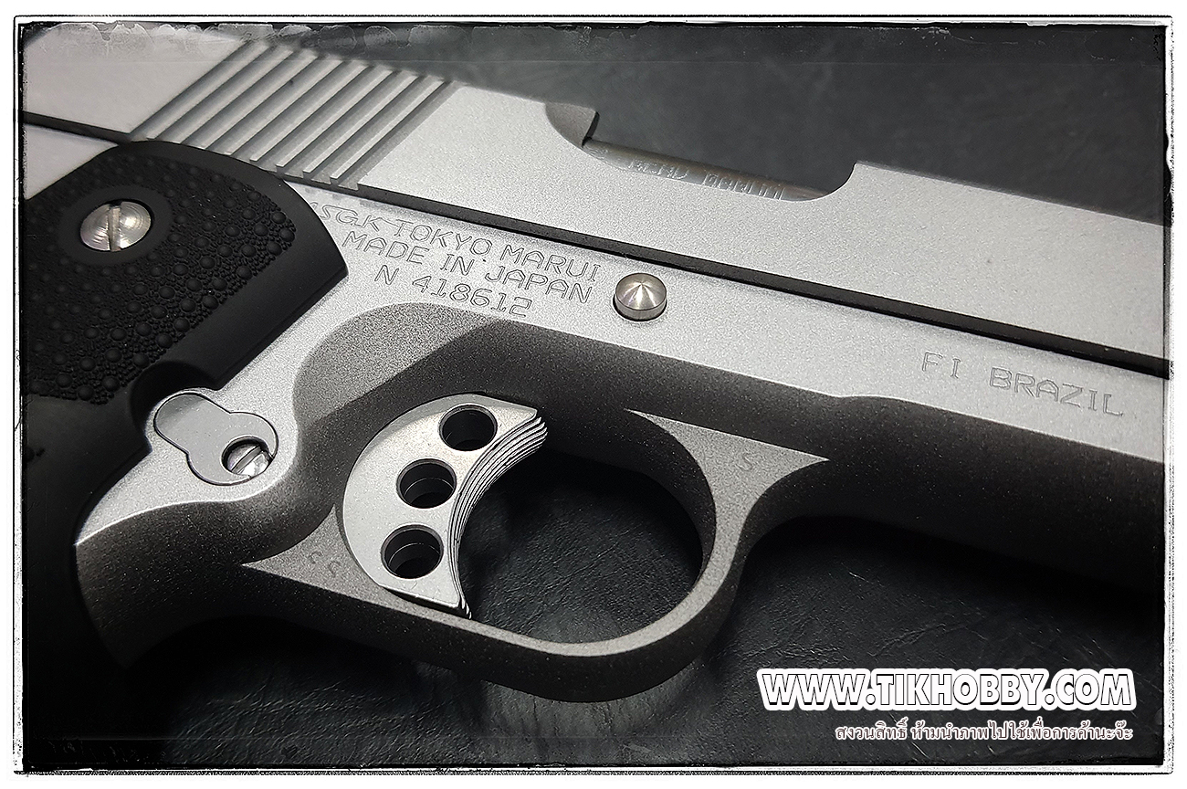 V10 ULTRA Compact Silver จากญี่ปุ่นแท้ Tokyo Marui ระบบเซมิ สไลด์พลาสติก