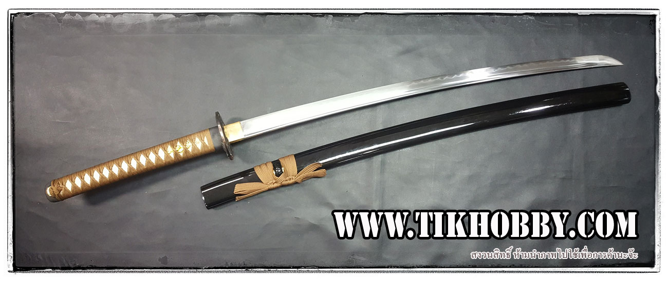 ดาบซามูไร เปิดคม รุ่น Top เหล็ก 1060 รหัสความสวย 0332-1