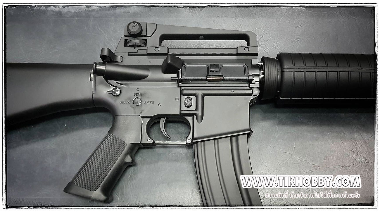 M16A3 (รุ่นถูก) ระบบไฟฟ้าบอดี้พลาสติก จาก Double Bell DB084A (ไม่รวมแบต)