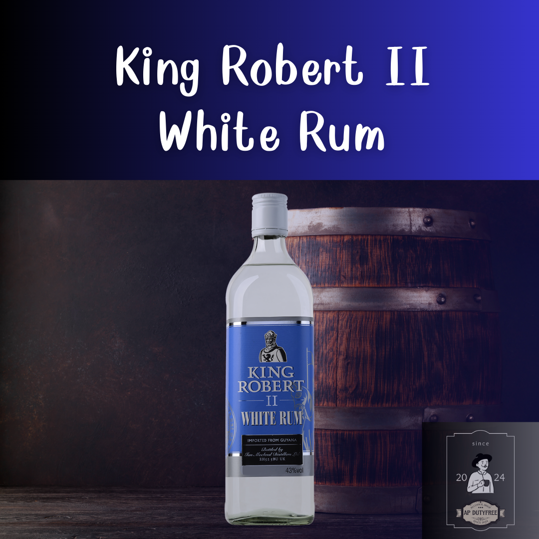 King Robert II White Rum 1L