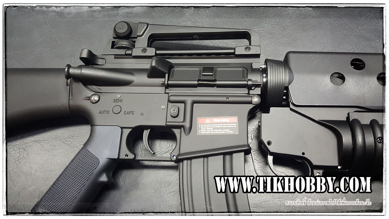 ปืนไฟฟ้า จาก E&C รุ่น 702S4 CyberGun หรือ M16A1+M203 (ไม่รวมลูกM203)